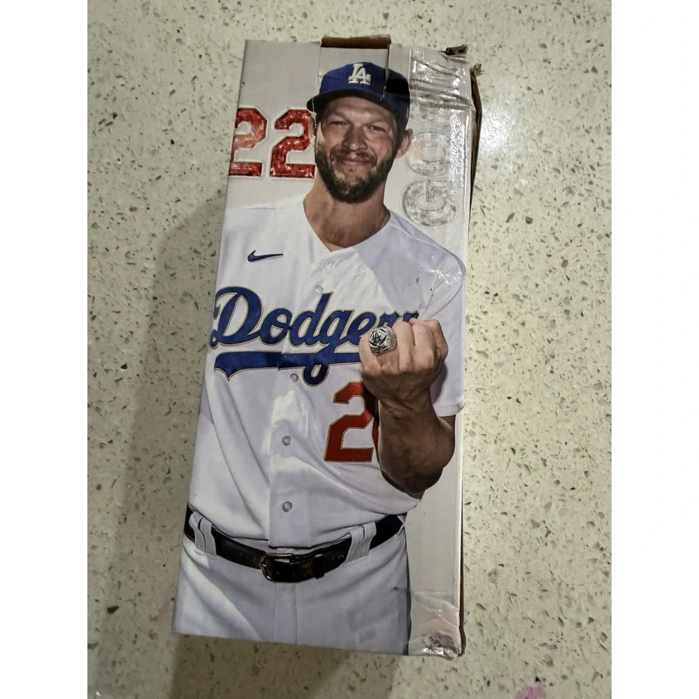 2022 Clayton Kershaw World Series Ring Ceremony‎ LA Dodgers Bobblehead SGA